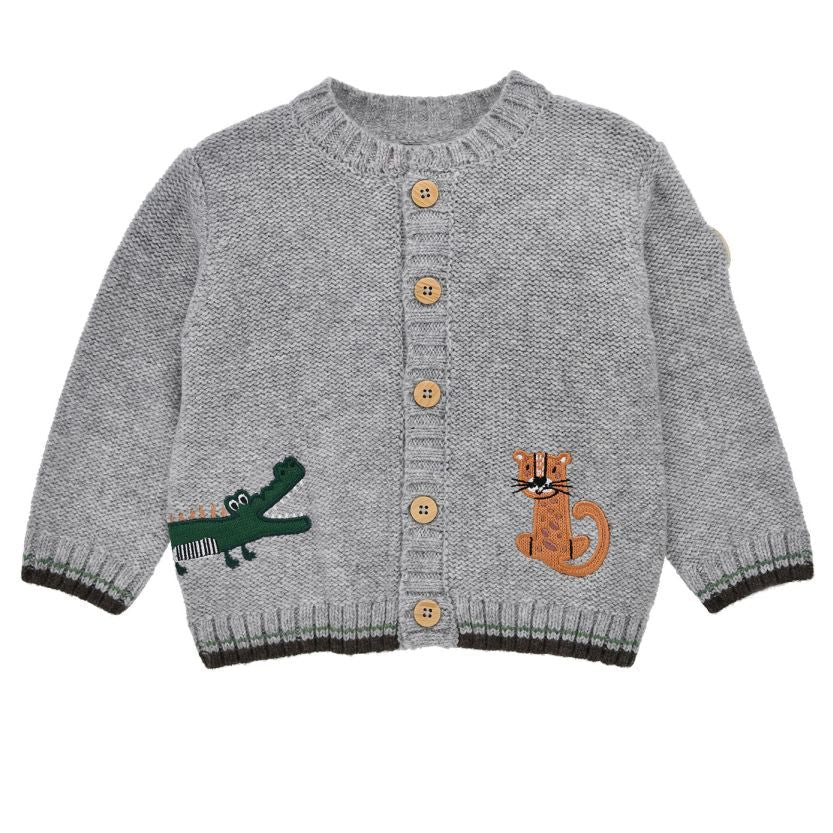 Bondi Strickjacke Baby Boy Krokodil 91863