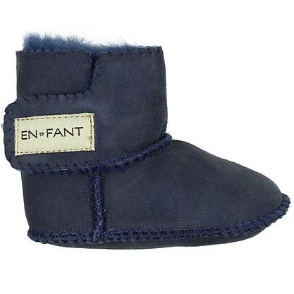 En Fant - Lammfellschuhe Navy