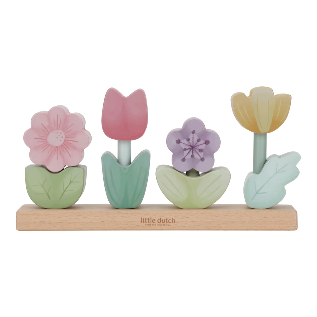 Little Dutch Stapelblumen Fairy Garden LD7330 aus FSC-zertifiziertem Holz