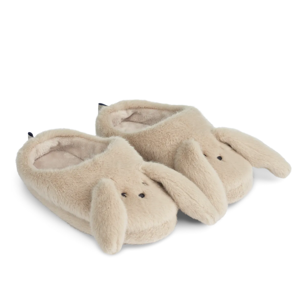 Liewood Hausschuhe Finken Hase Rabbit LW19586 1500 Mist Aviaja Slippers