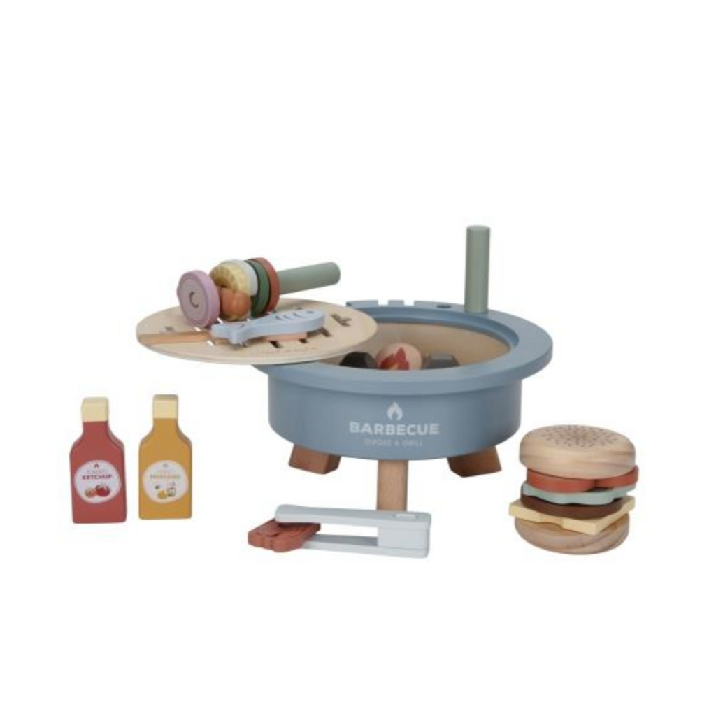 Little Dutch BBQ-Set Grillset aus FSC Holz LD8021