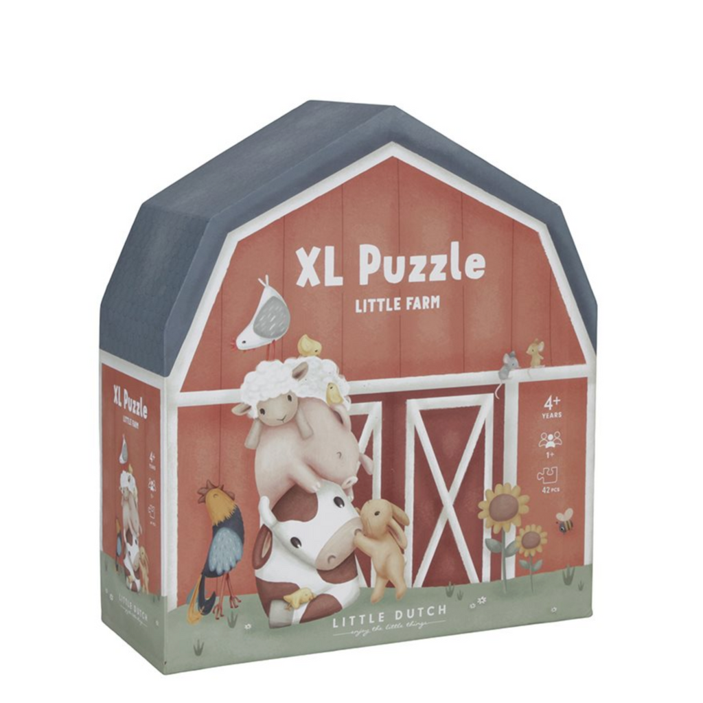 Little Dutch Bodenrätsel Puzzle Little Farm LD7150