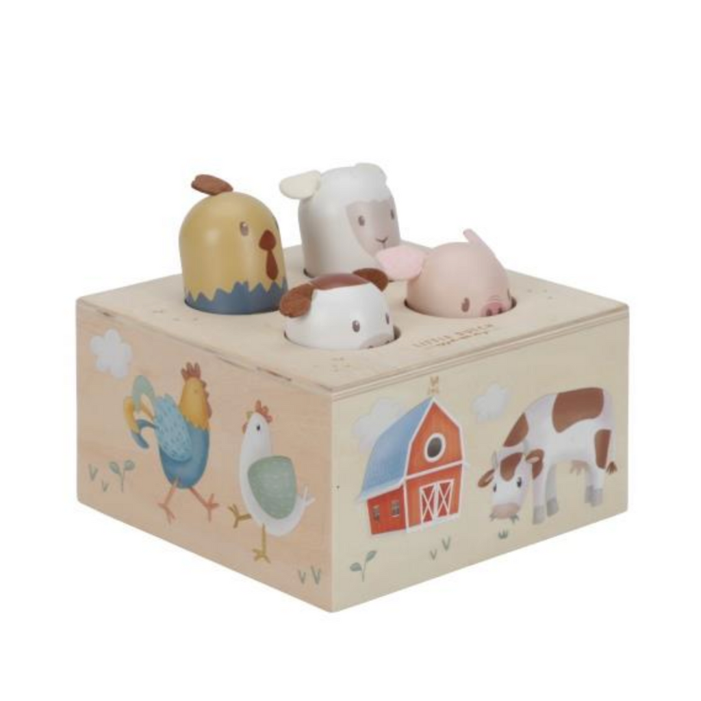 Little Dutch Pop-up Spielzeug Little Farm LD7156 aus FSC-zertifiziertem Holz