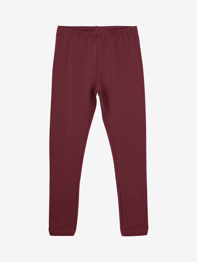 Minymo Leggings Sweat 123610 4270 Tawny Port